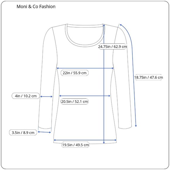 Moni & Co Fashion Crew Neck Knit Top - Picture 10 of 10